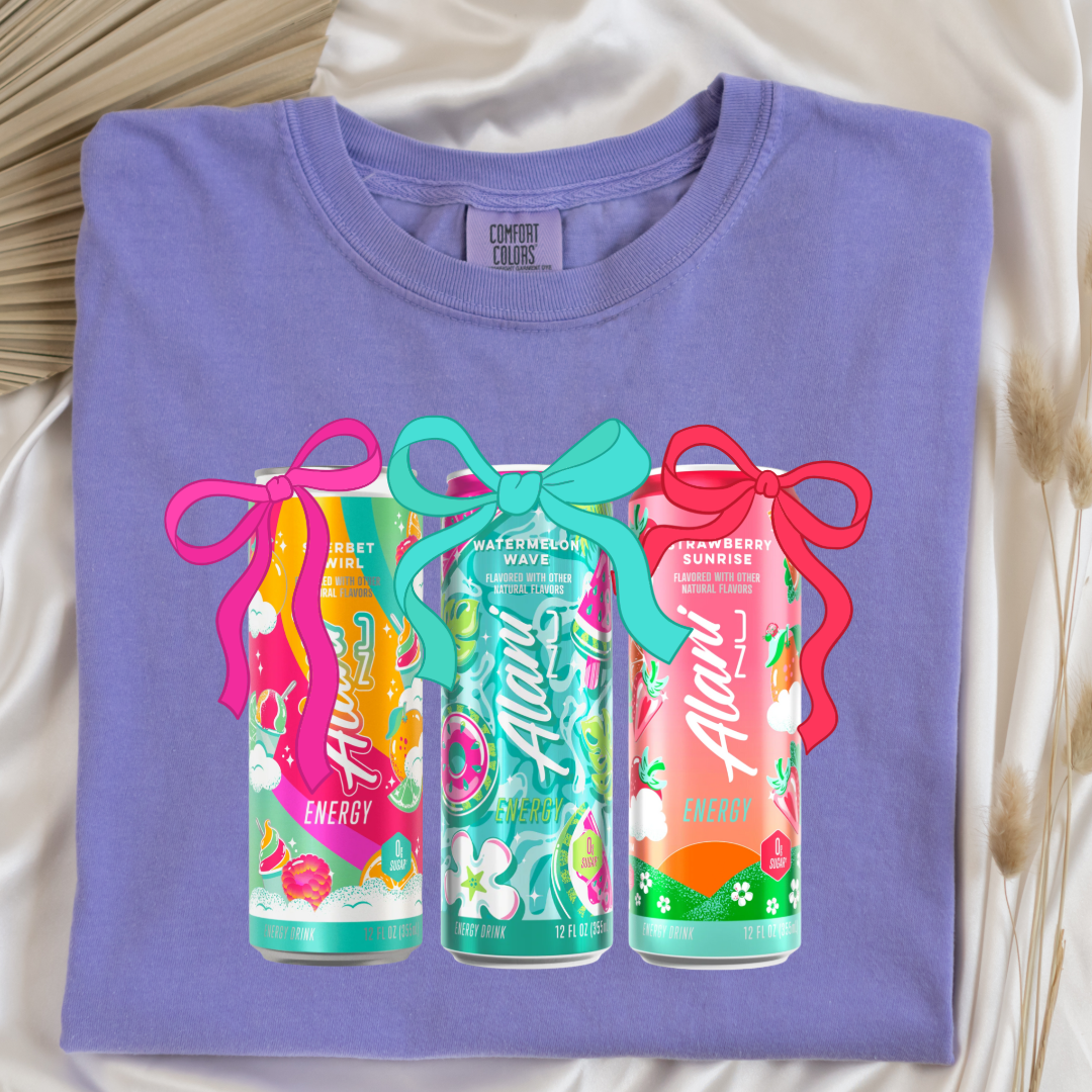 Alani With Bows 3 ways Graphic Tee
