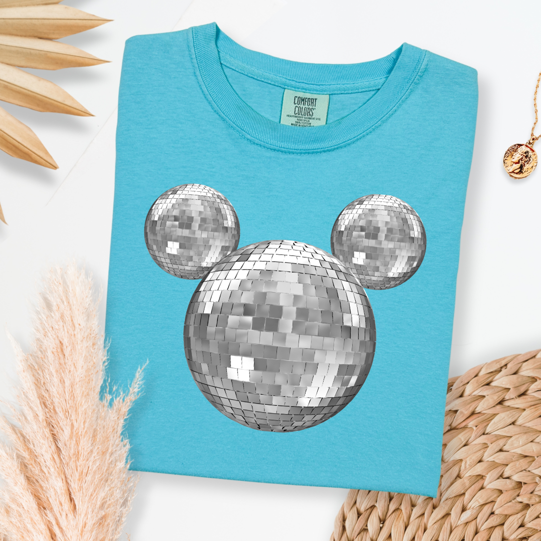 Disco Mickey No Bows Graphic Tee