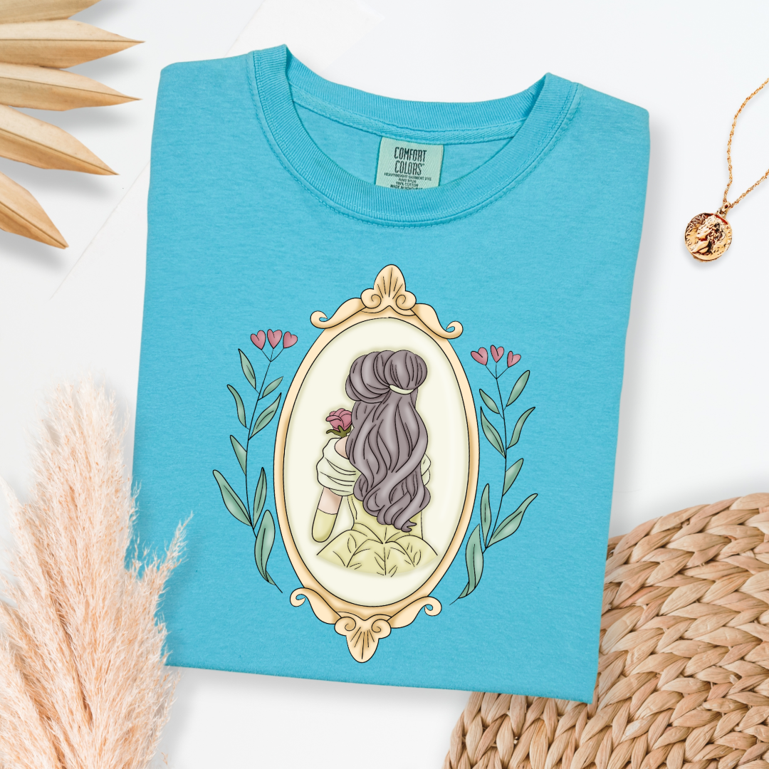 Book Baddie Silhouette Graphic Tee