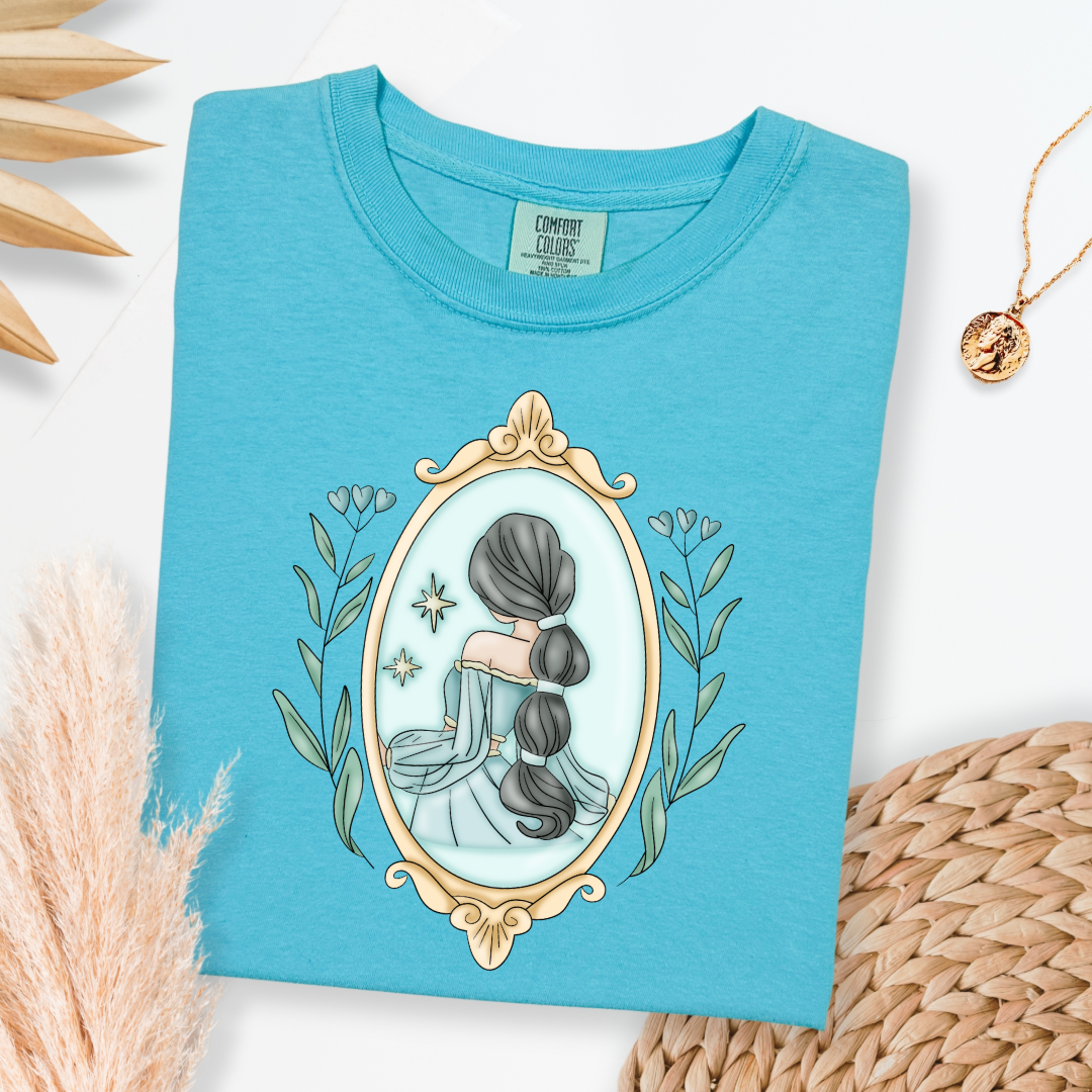 Arabian Moon Princess Silhouette Graphic Tee