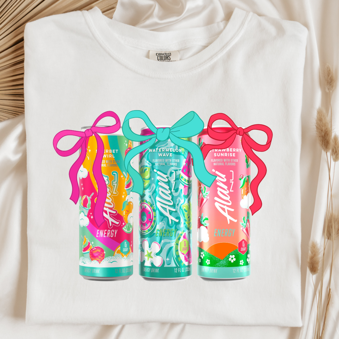Alani With Bows 3 ways Graphic Tee