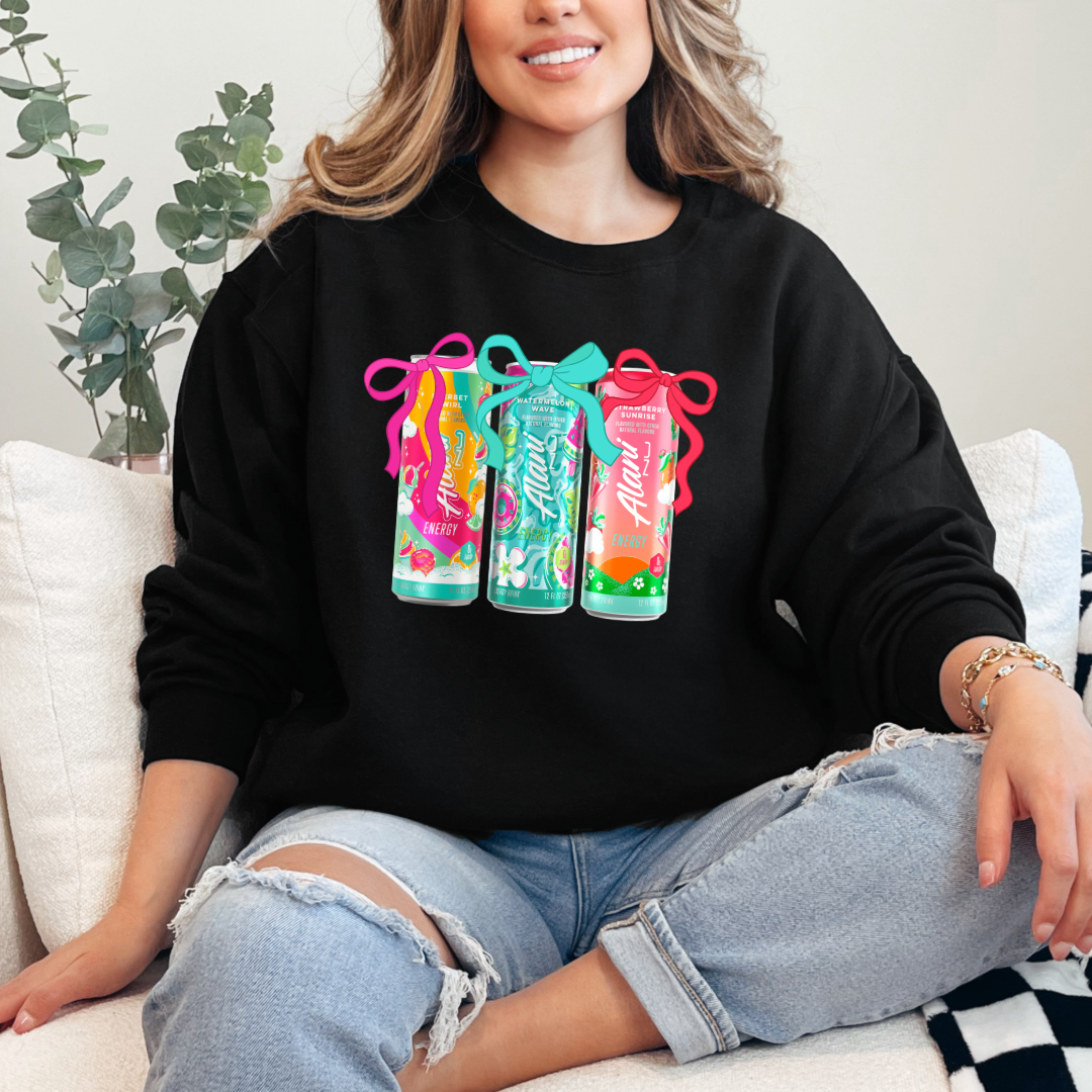 Alani With Bow 3 Ways Crewneck & Hoodie