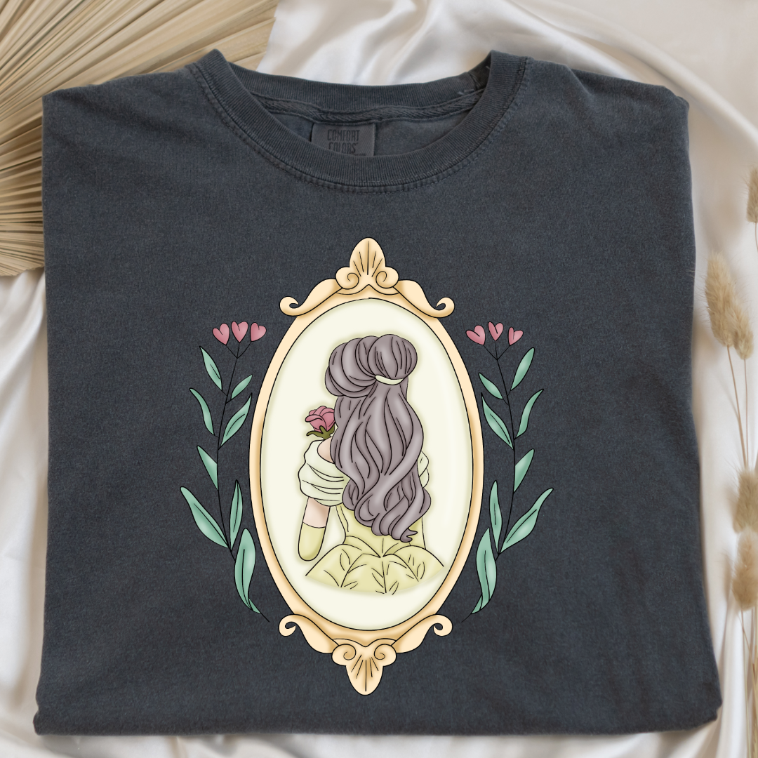 Book Baddie Silhouette Graphic Tee