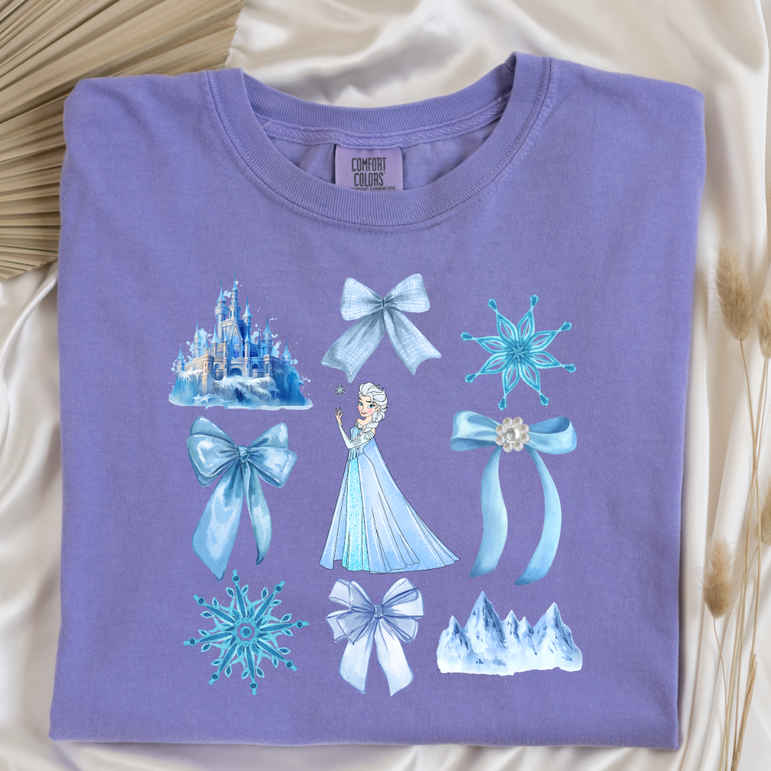 Princess Elsa Coquette Graphic Tee