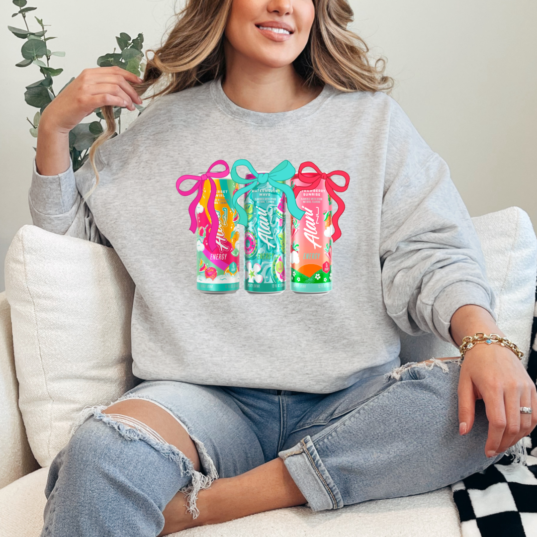 Alani With Bow 3 Ways Crewneck & Hoodie