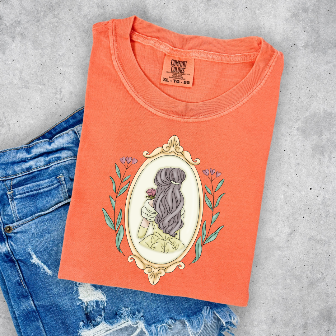 Book Baddie Silhouette Graphic Tee