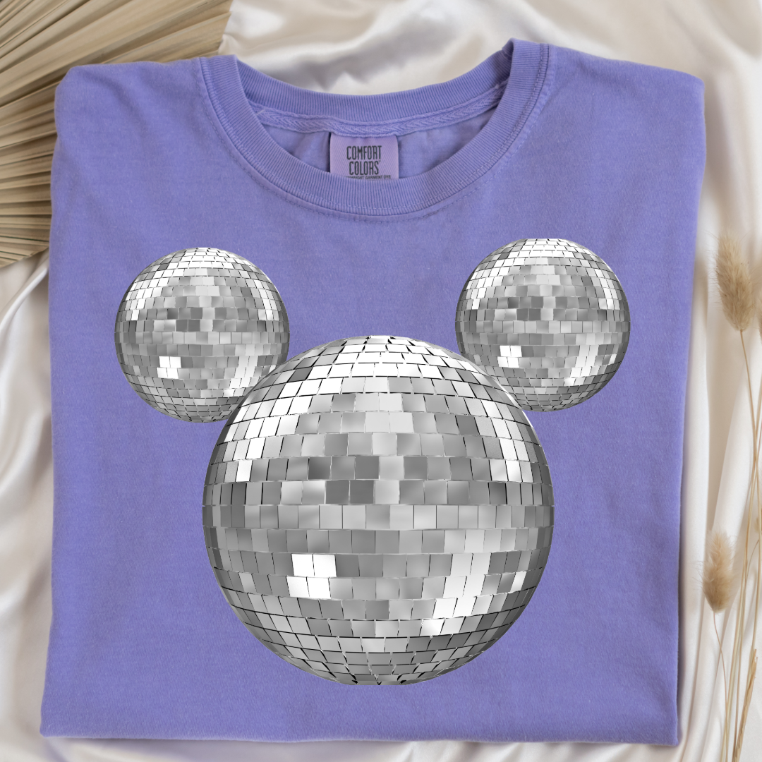 Disco Mickey No Bows Graphic Tee