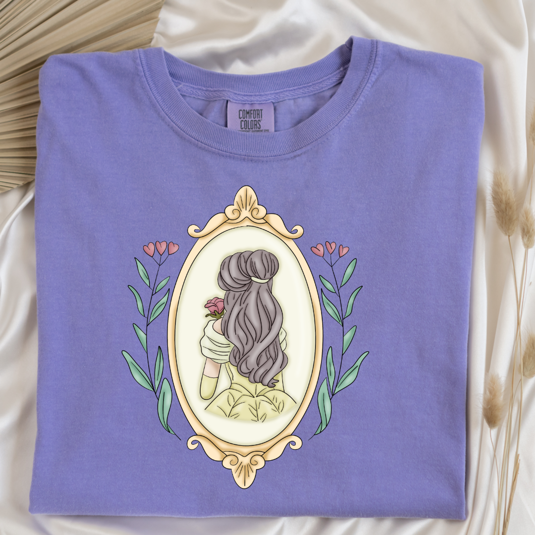 Book Baddie Silhouette Graphic Tee