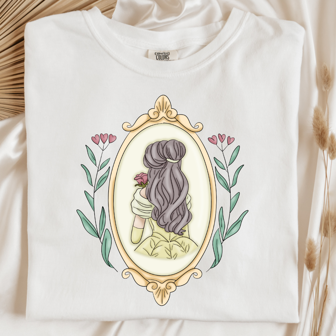 Book Baddie Silhouette Graphic Tee