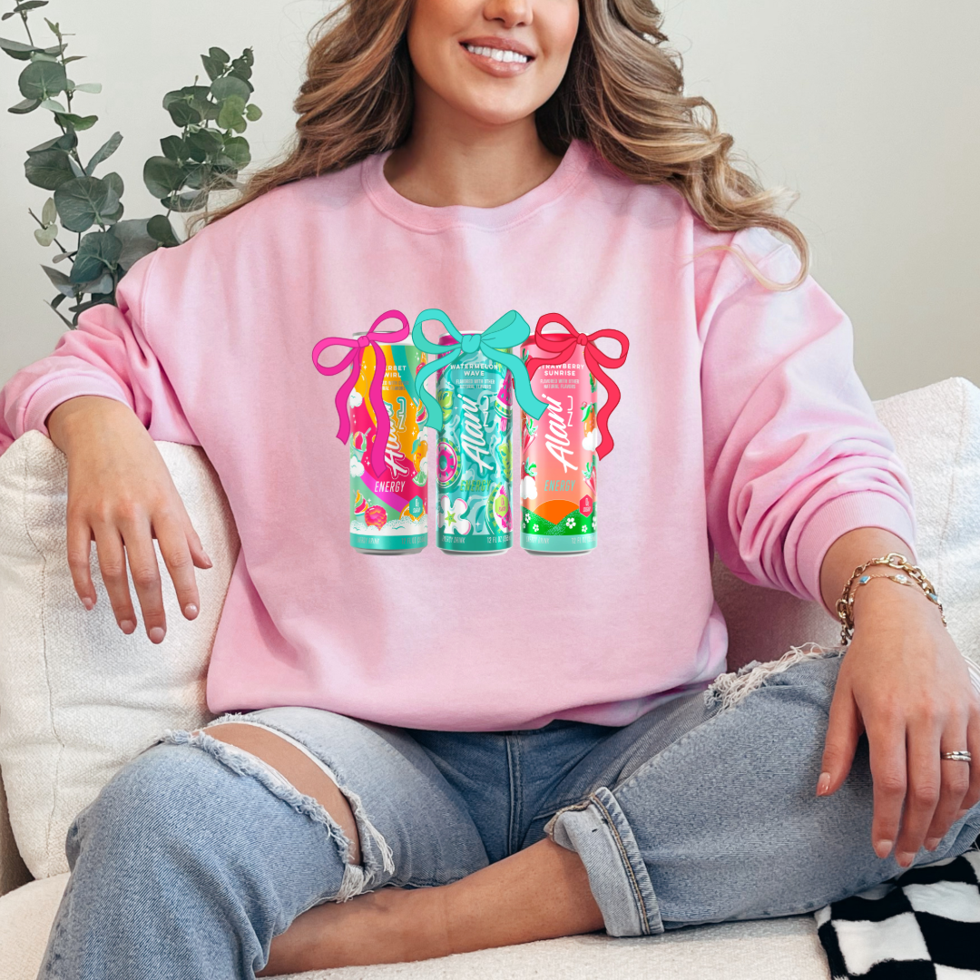 Alani With Bow 3 Ways Crewneck & Hoodie