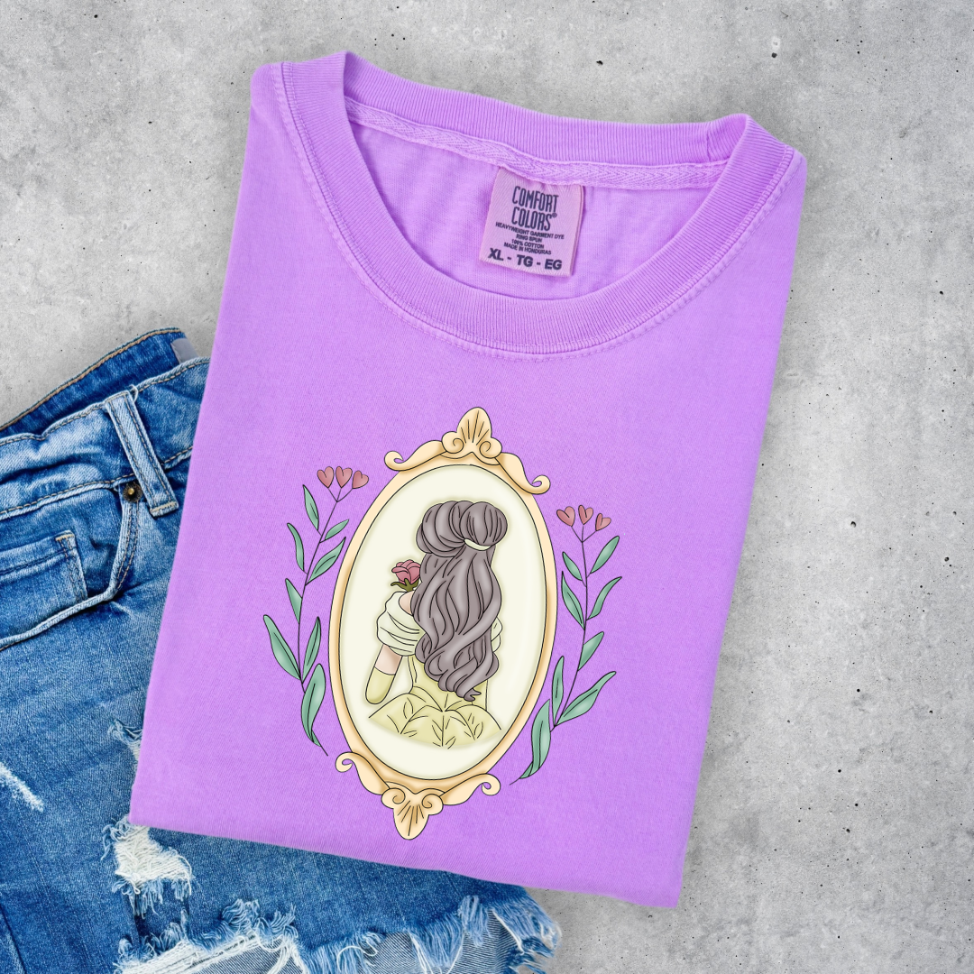 Book Baddie Silhouette Graphic Tee