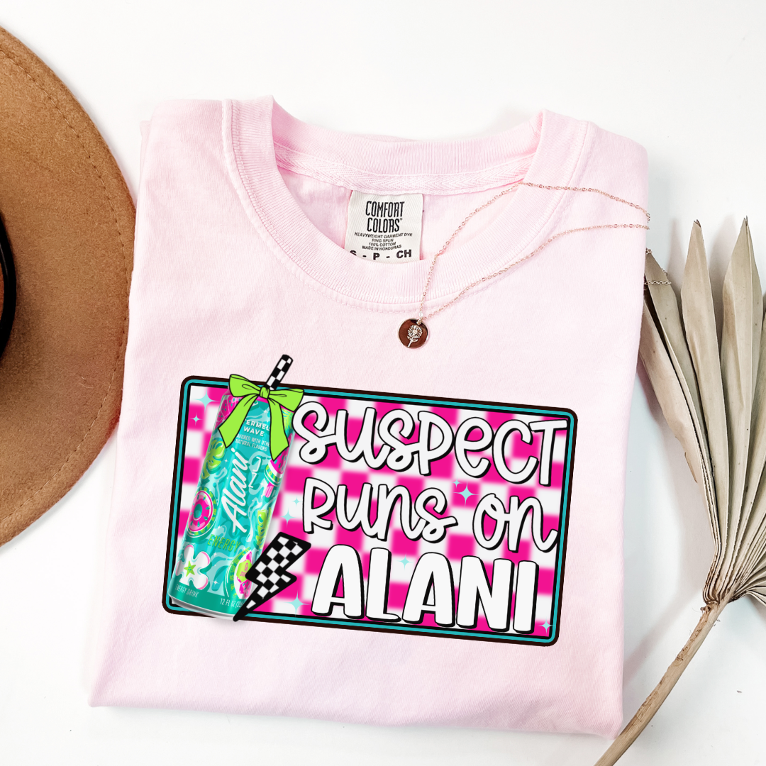 Suspect Runs On Alani Graphic Tee