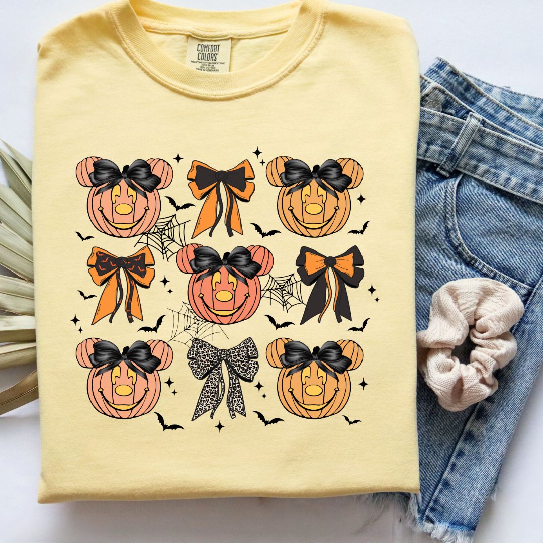 Magic Pumpkin Face Graphic Tee
