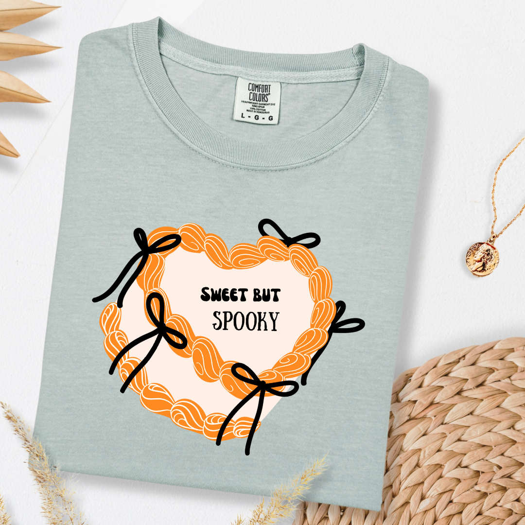 Sweet but Spooky Coquette cake Graphic Tee