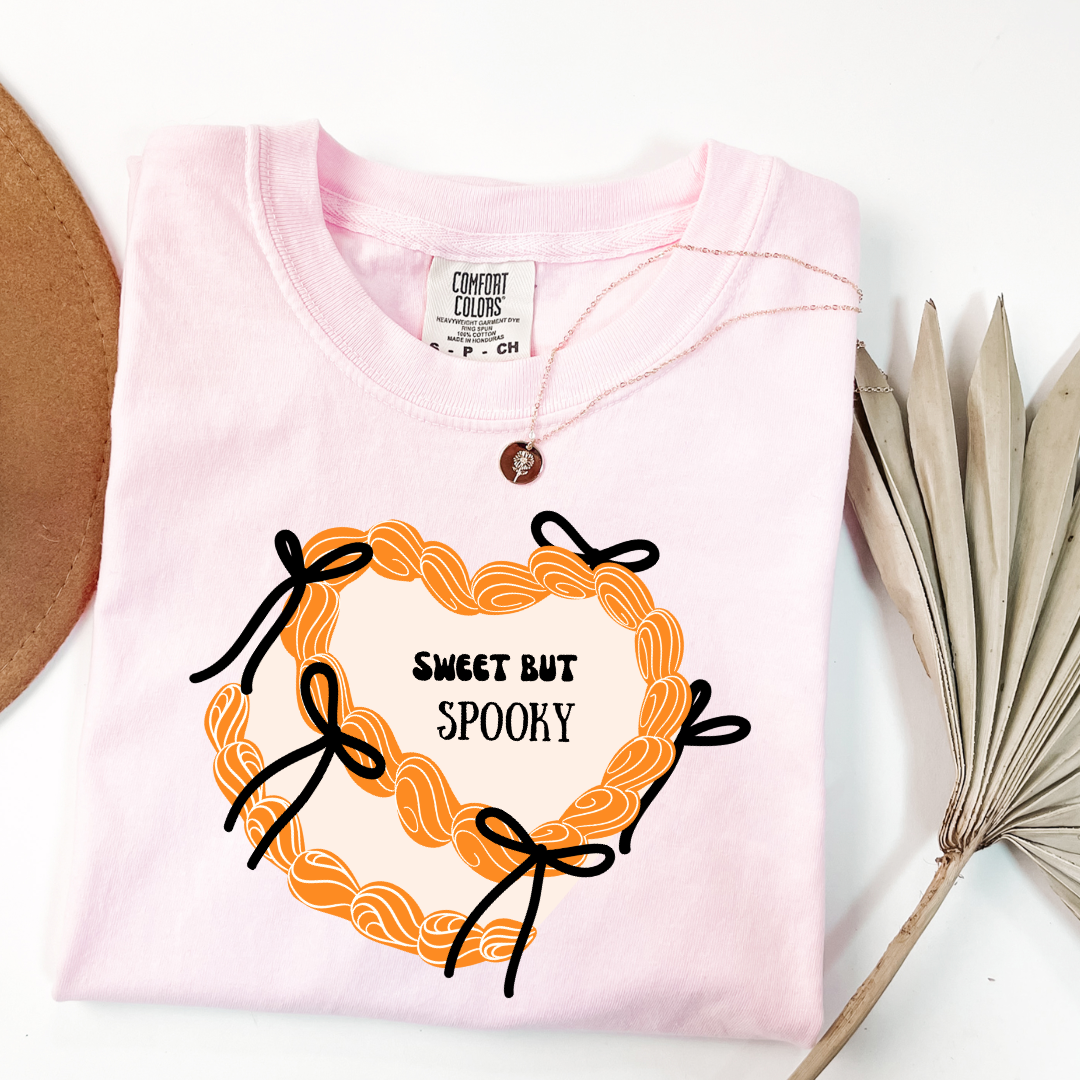 Sweet but Spooky Coquette cake Graphic Tee