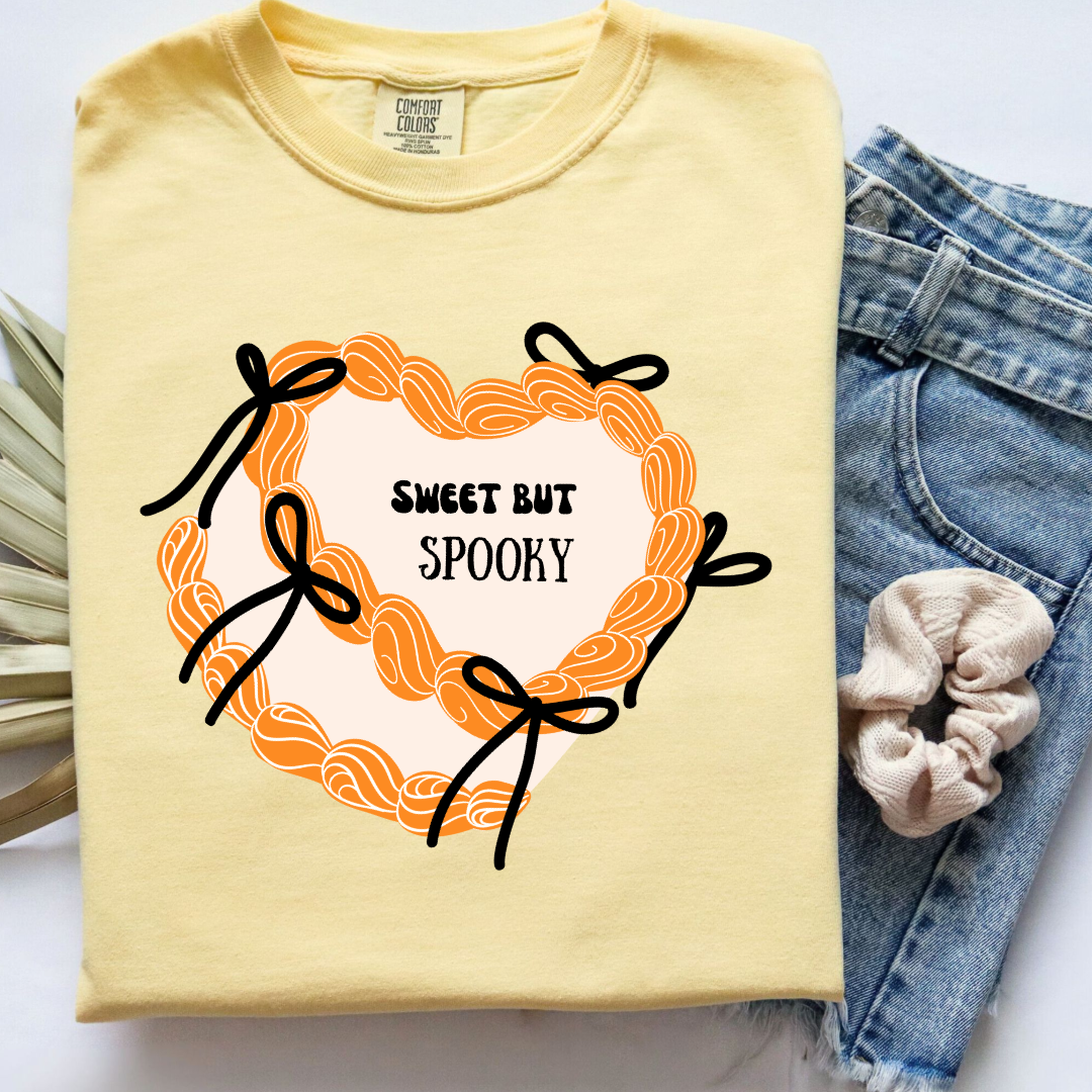 Sweet but Spooky Coquette cake Graphic Tee
