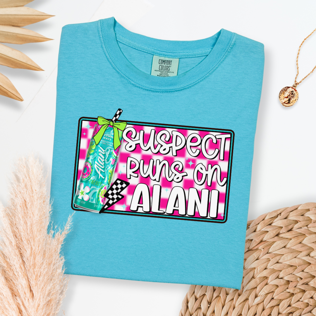Suspect Runs On Alani Graphic Tee