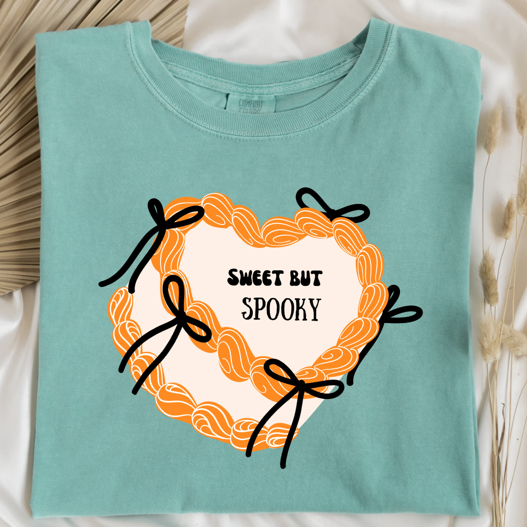 Sweet but Spooky Coquette cake Graphic Tee