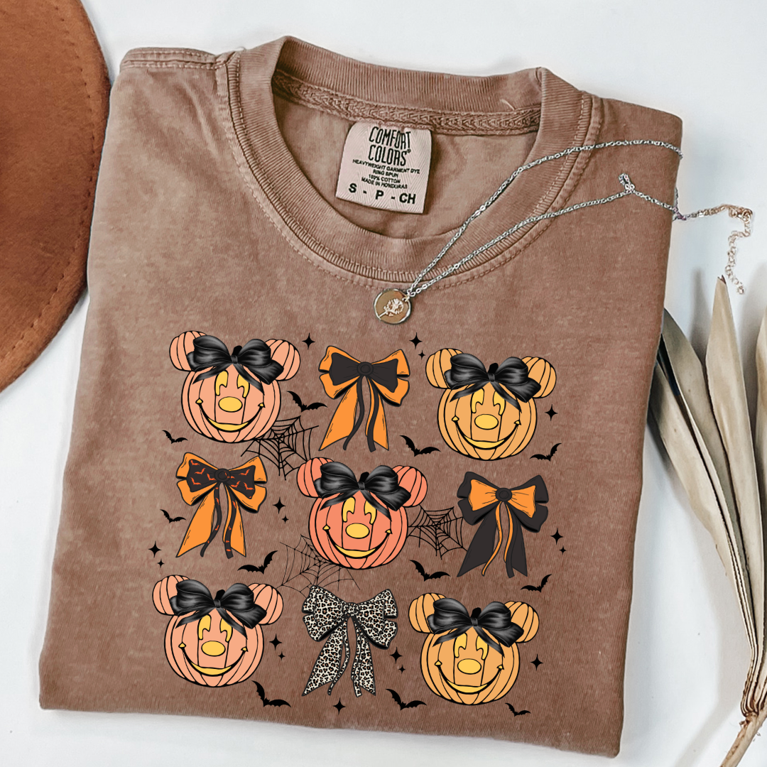 Magic Pumpkin Face Graphic Tee