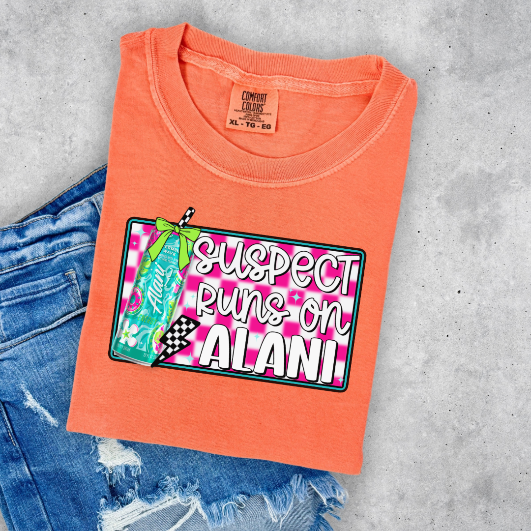 Suspect Runs On Alani Graphic Tee