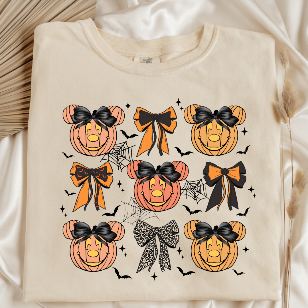 Magic Pumpkin Face Graphic Tee