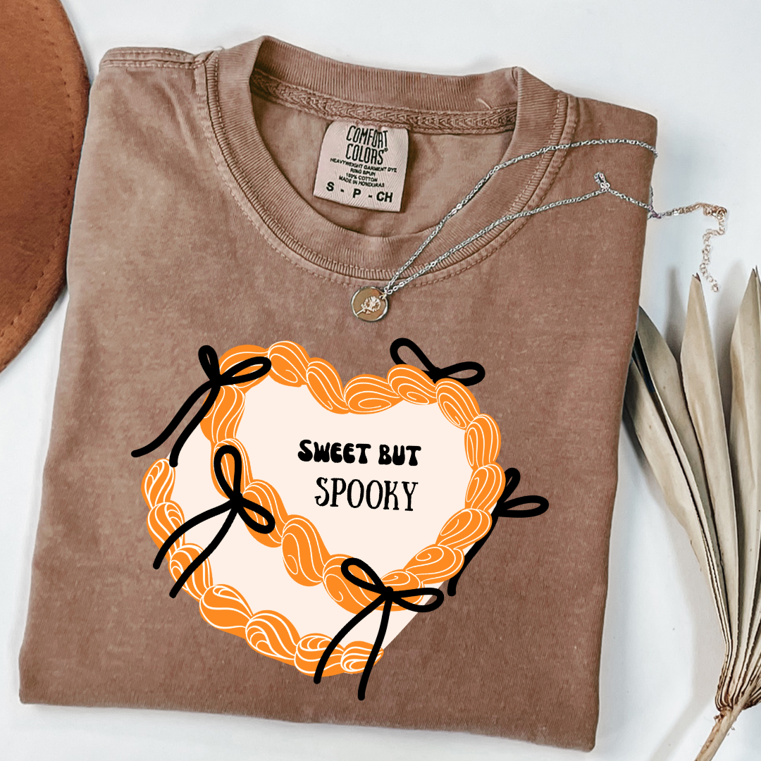 Sweet but Spooky Coquette cake Graphic Tee