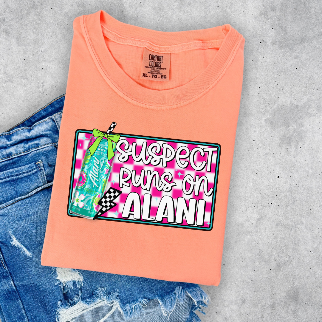 Suspect Runs On Alani Graphic Tee