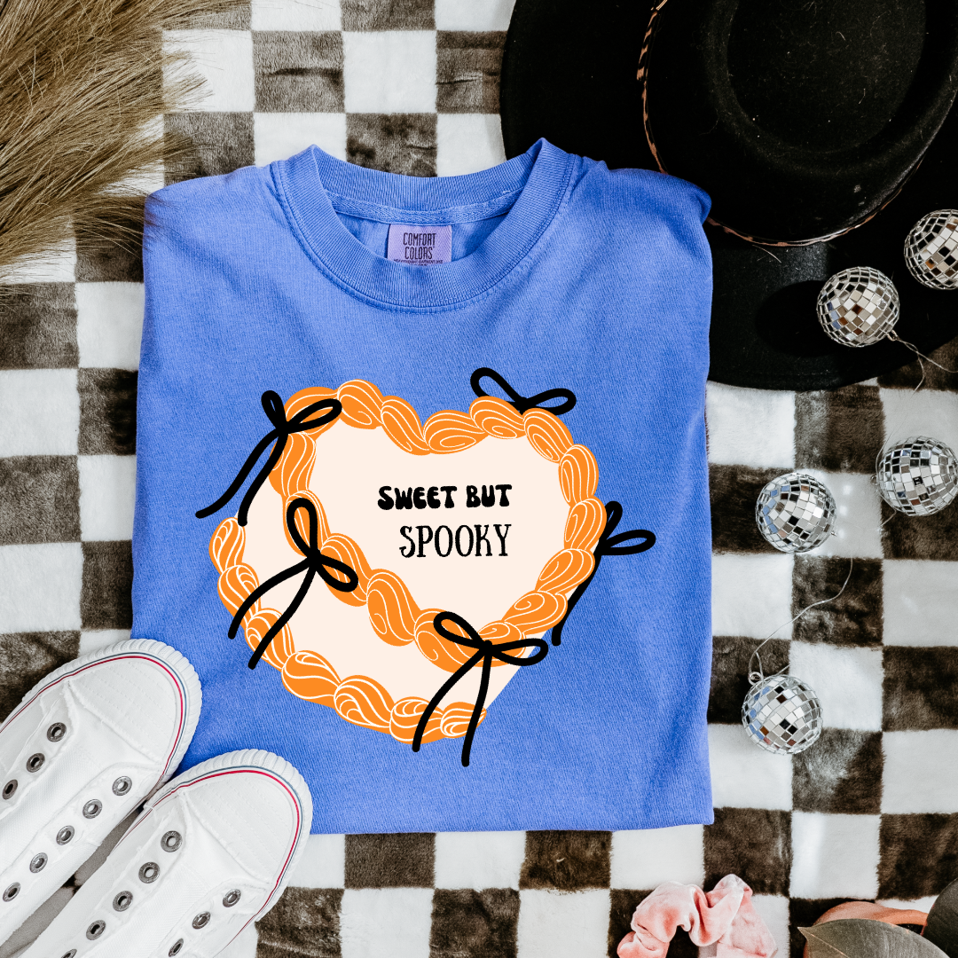 Sweet but Spooky Coquette cake Graphic Tee