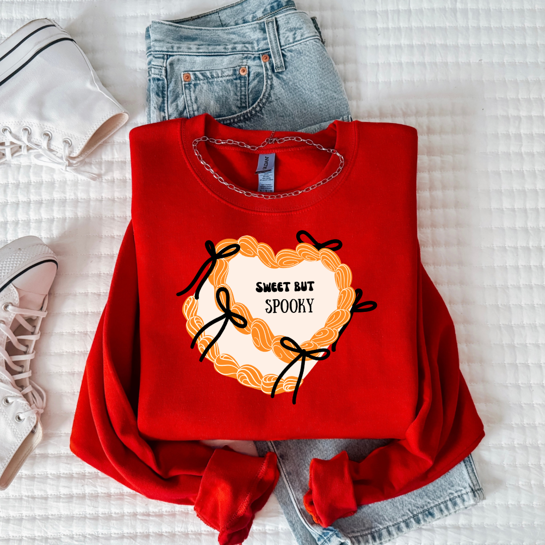 Sweet But Spooky Youth Crewneck
