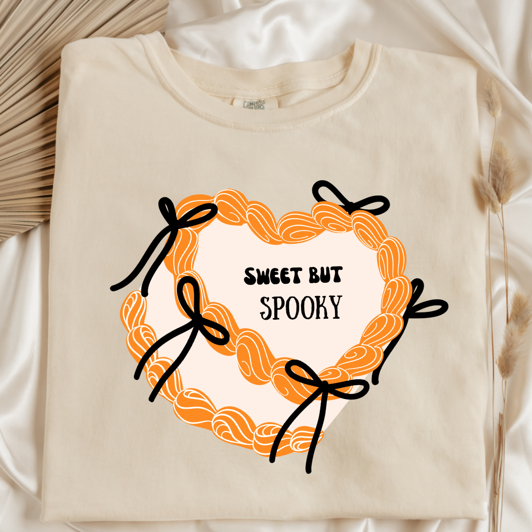 Sweet but Spooky Coquette cake Graphic Tee