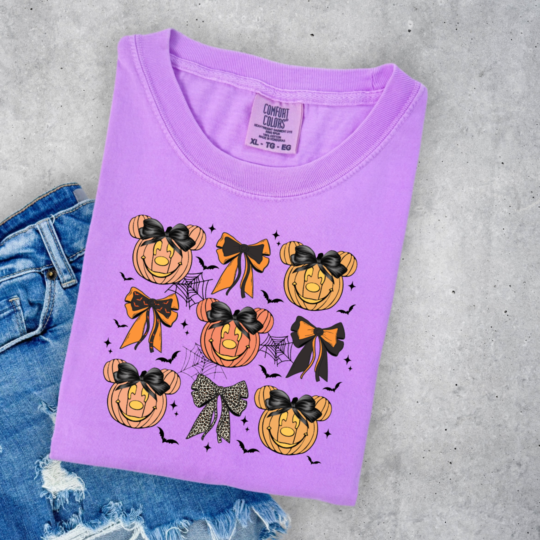 Magic Pumpkin Face Graphic Tee