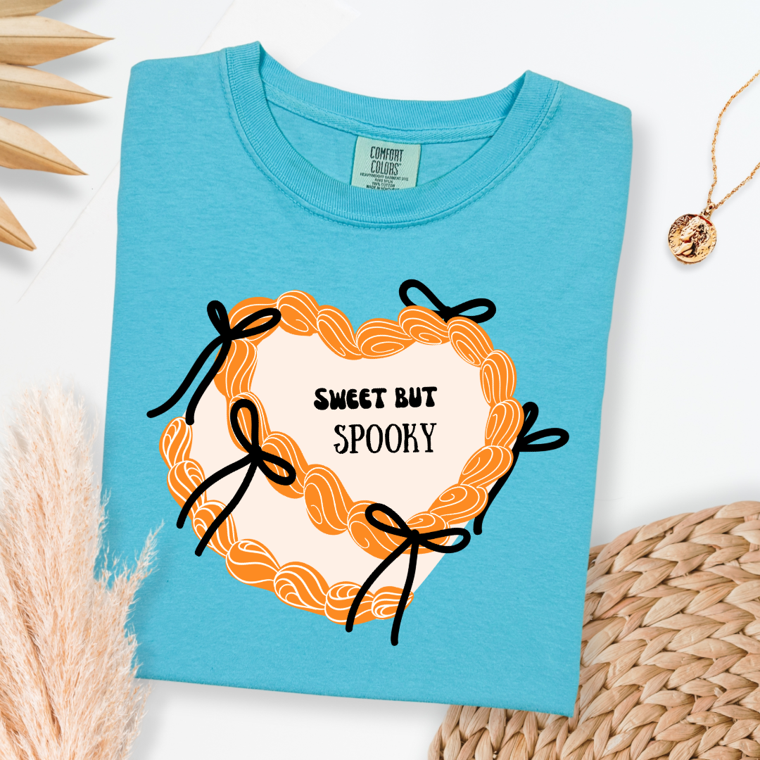 Sweet but Spooky Coquette cake Graphic Tee