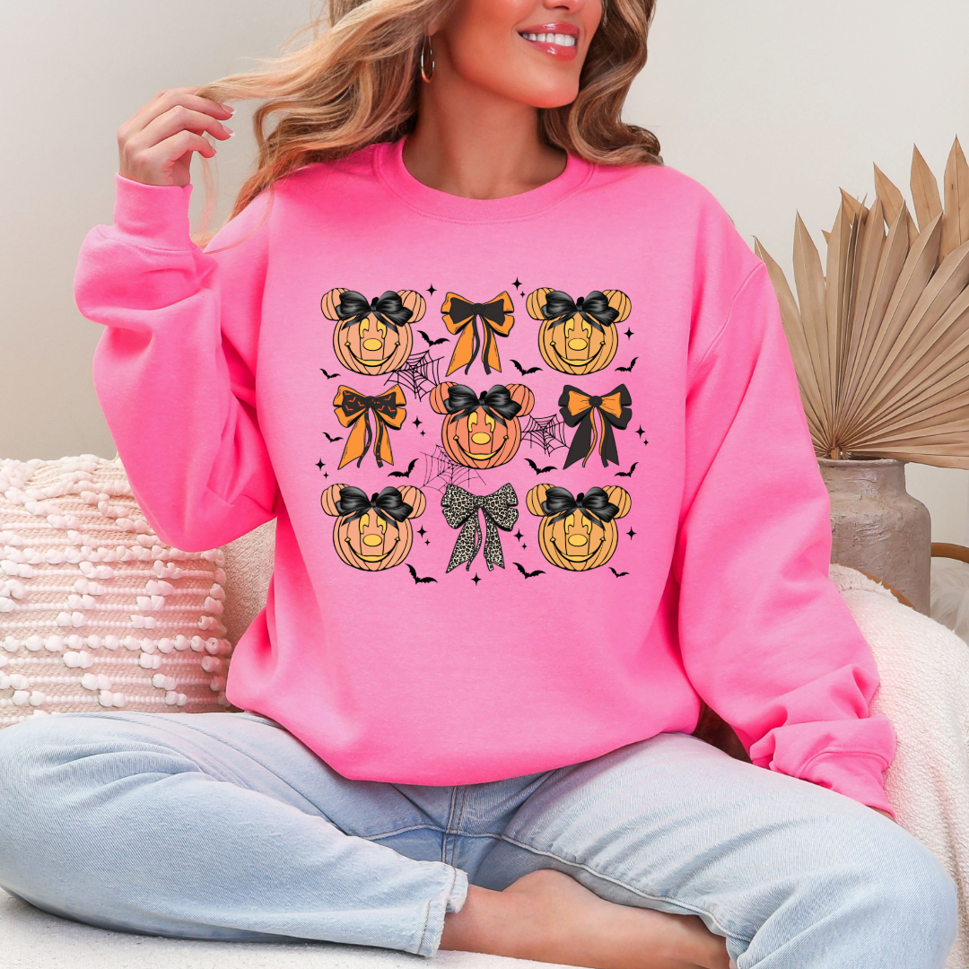 Magic Pumpkin Face Crewneck & Hoodie