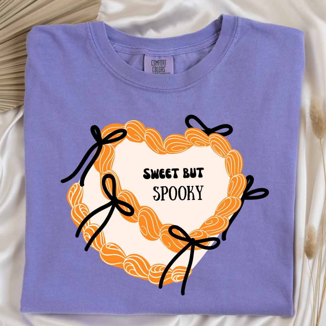 Sweet but Spooky Coquette cake Graphic Tee