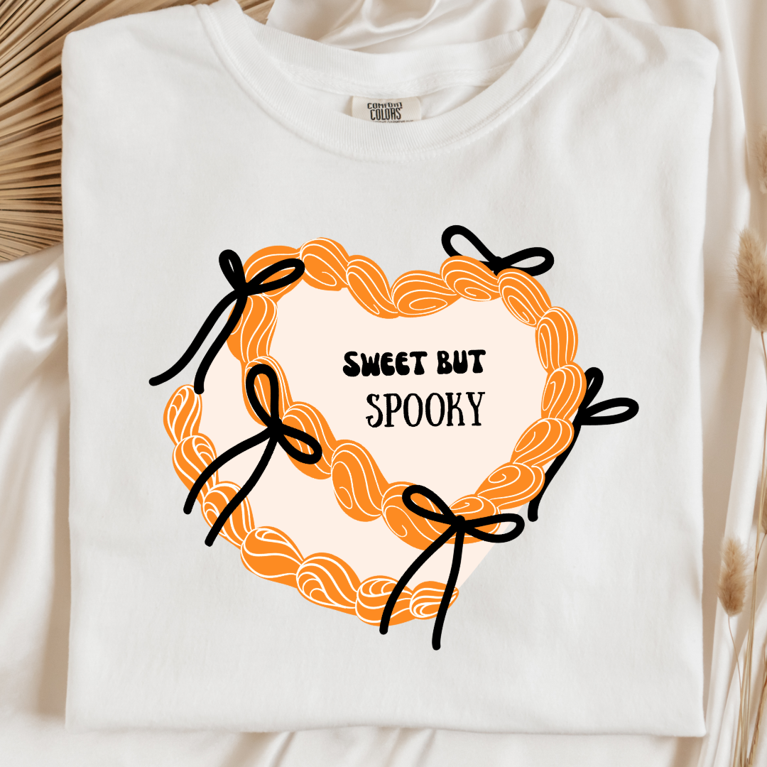 Sweet but Spooky Coquette cake Graphic Tee