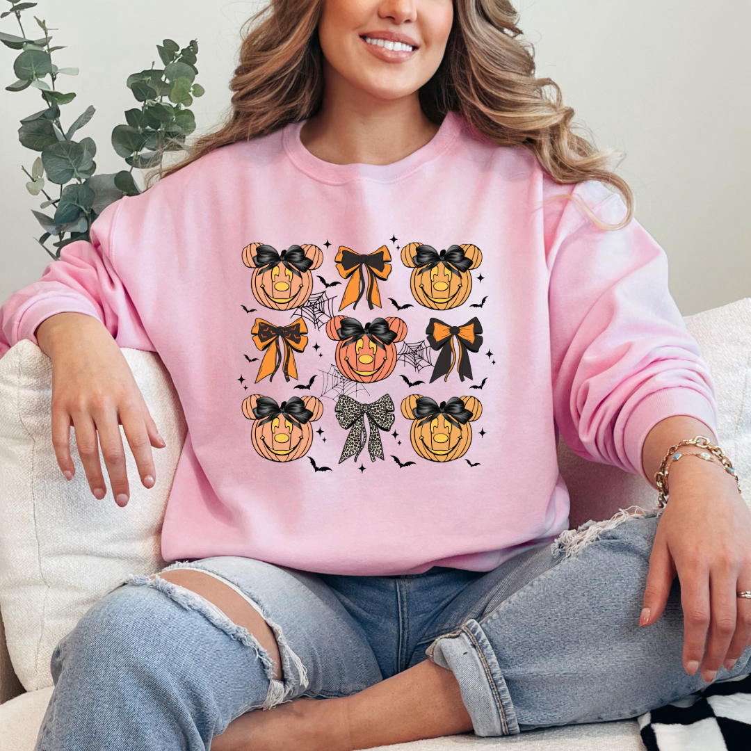 Magic Pumpkin Face Crewneck & Hoodie