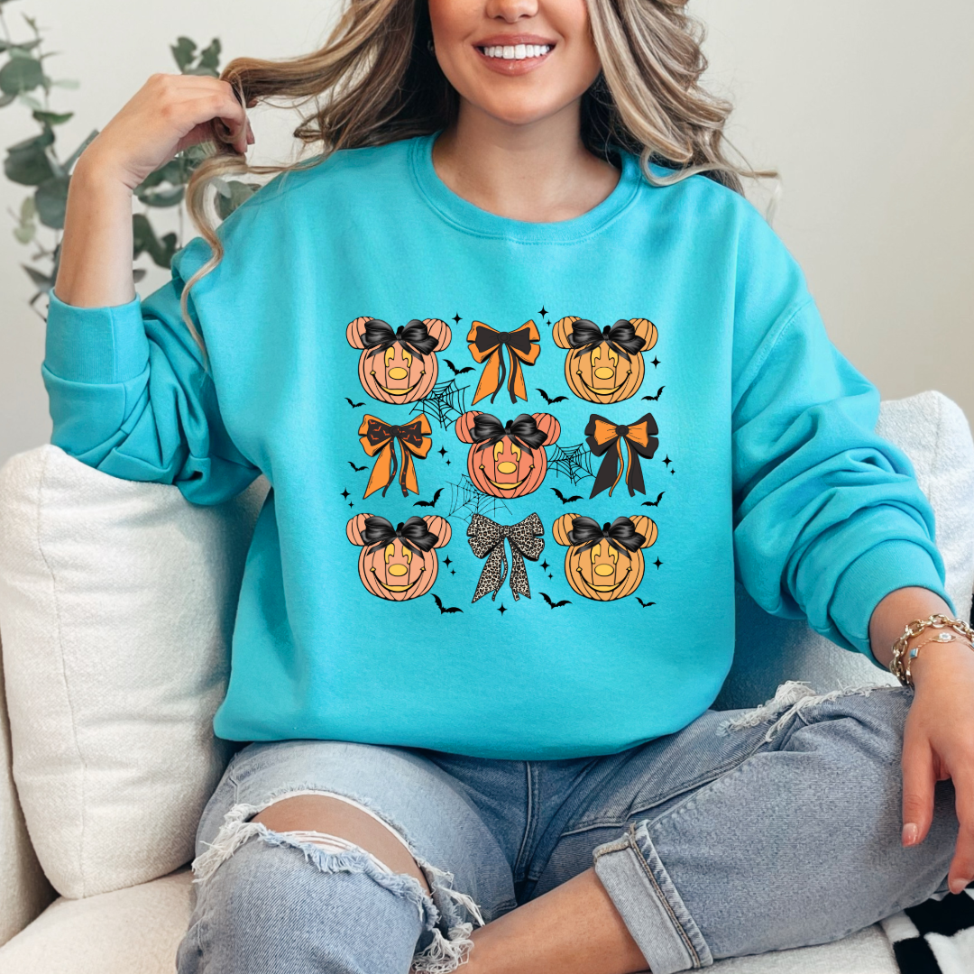 Magic Pumpkin Face Crewneck & Hoodie