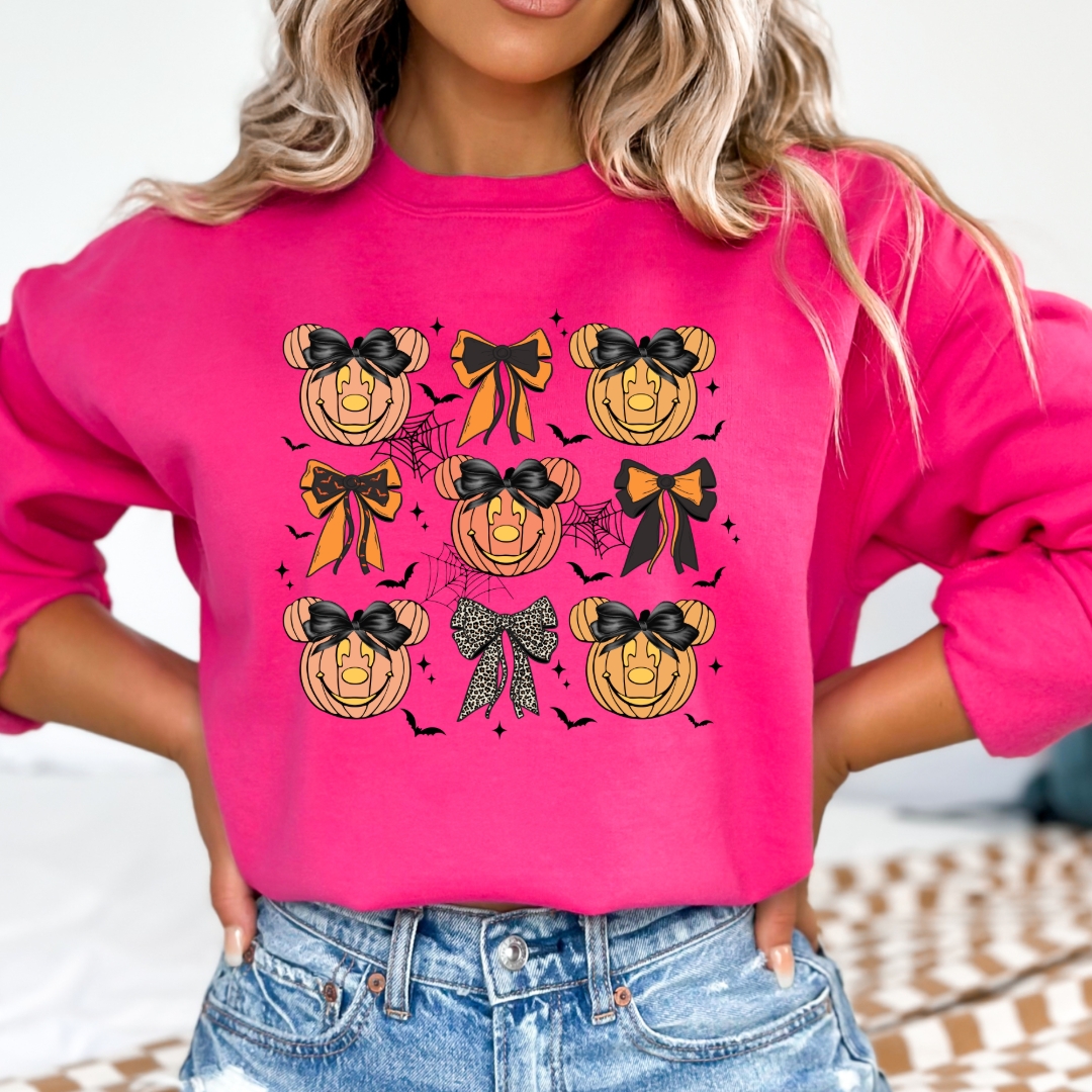 Magic Pumpkin Face Crewneck & Hoodie