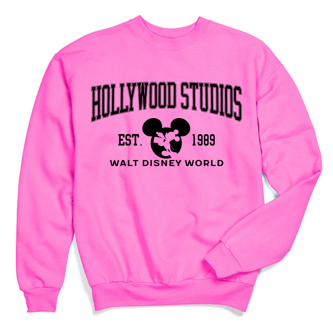 Varsity Hollywood Studios Crewneck & Hoodie