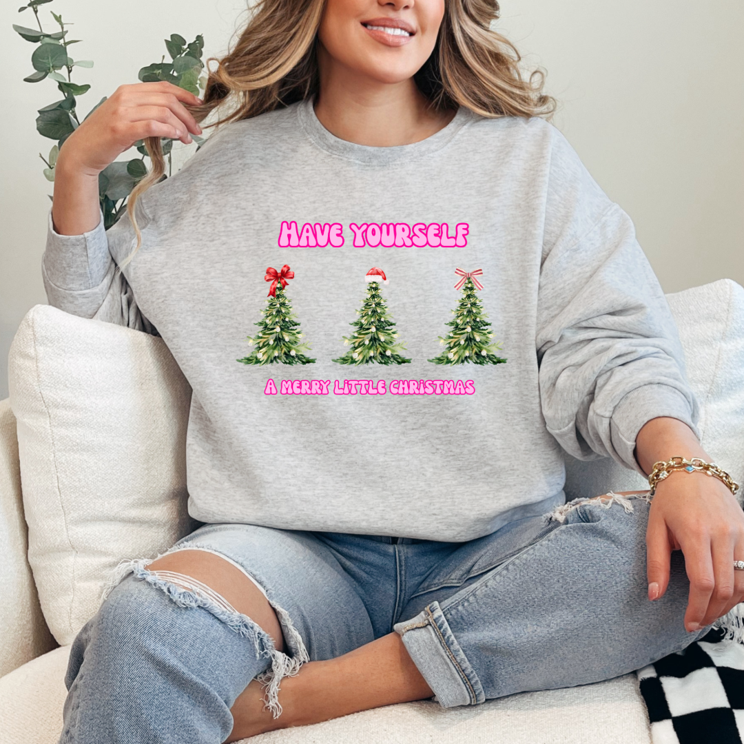 Have Yourself A Merry Little Christmas Graphic Tee and Crewneck