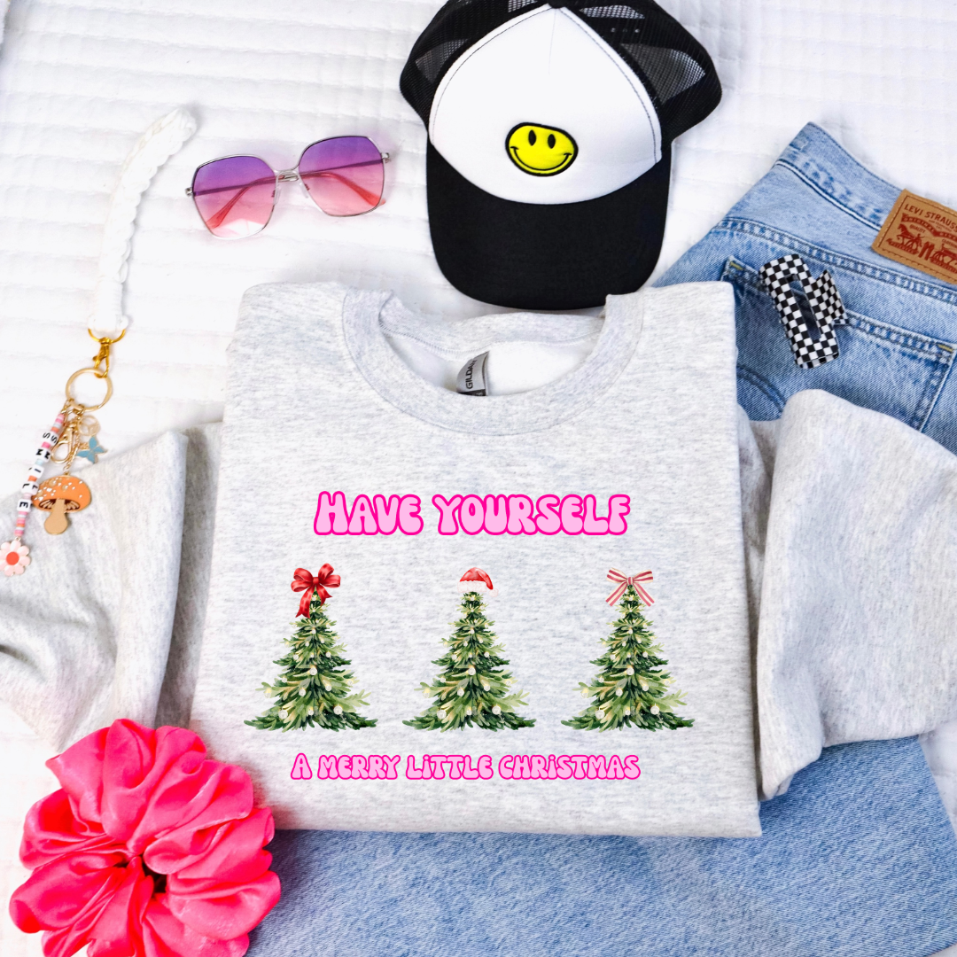Youth Have Yourself A Merry Little Christmas Graphic Tee and Crewneck
