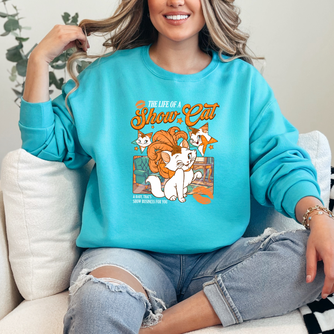 The Life Of A Show Cat Graphic Tee & Crewneck