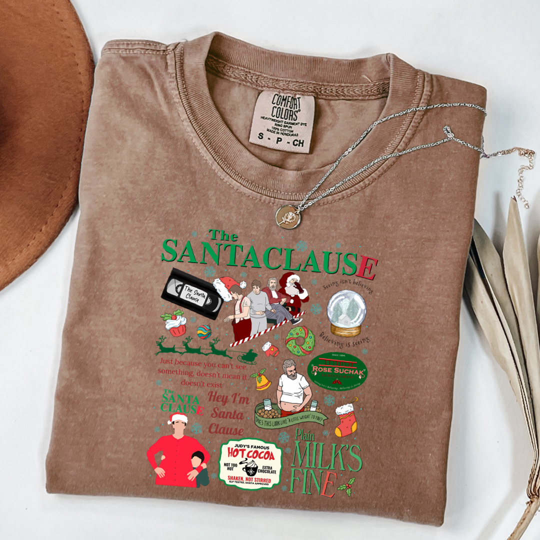 The Santa Clause Movie Graphic Tee