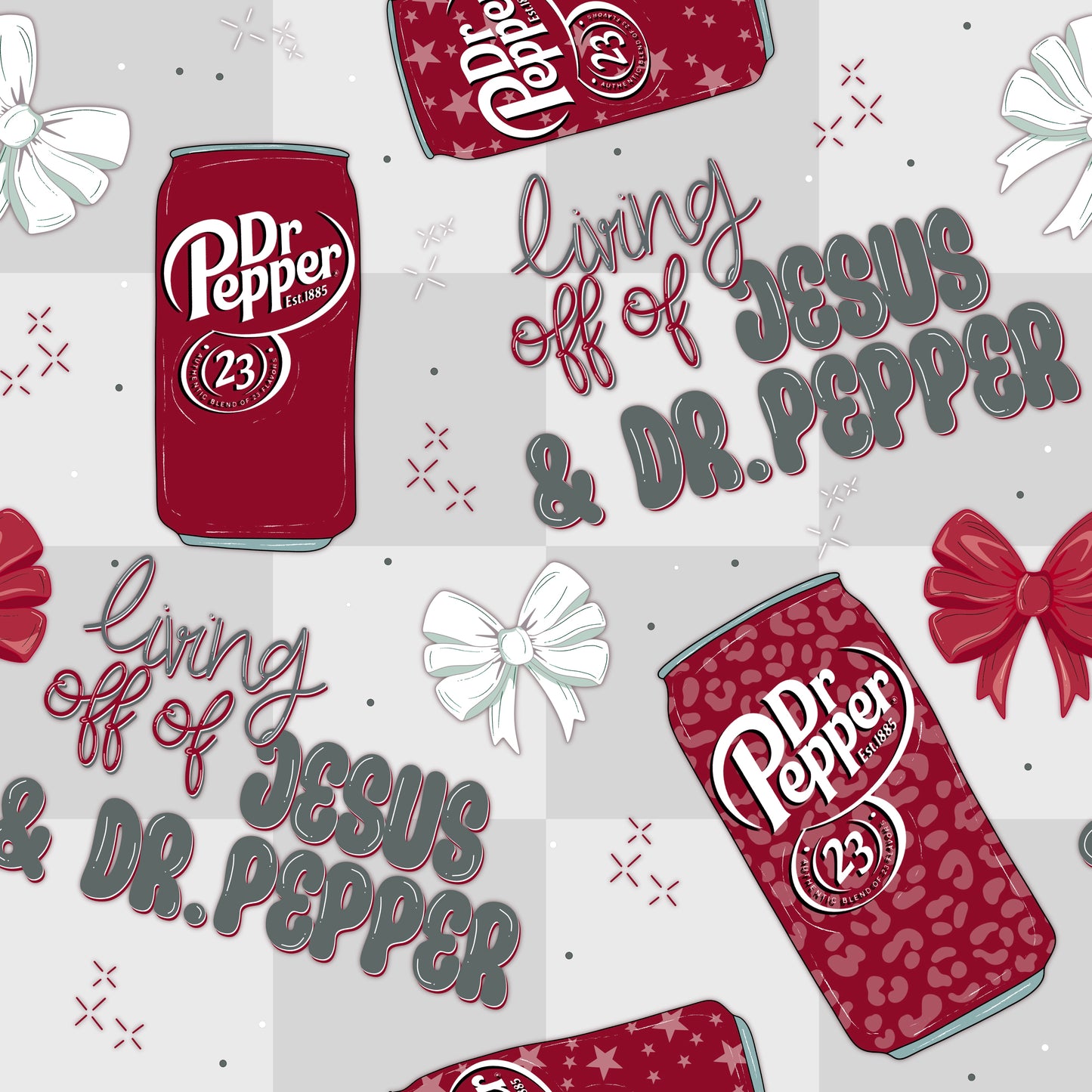 My Lord and Savior Jesus and Dr. Pepper Custom Composition Notebook
