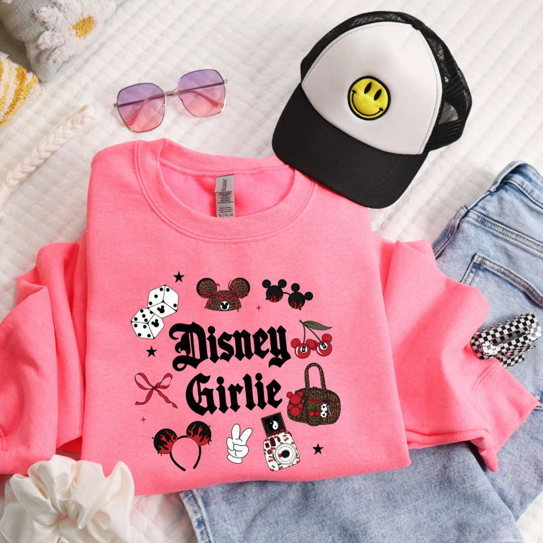 Disney Girlie Youth Graphic Tee & Crewneck