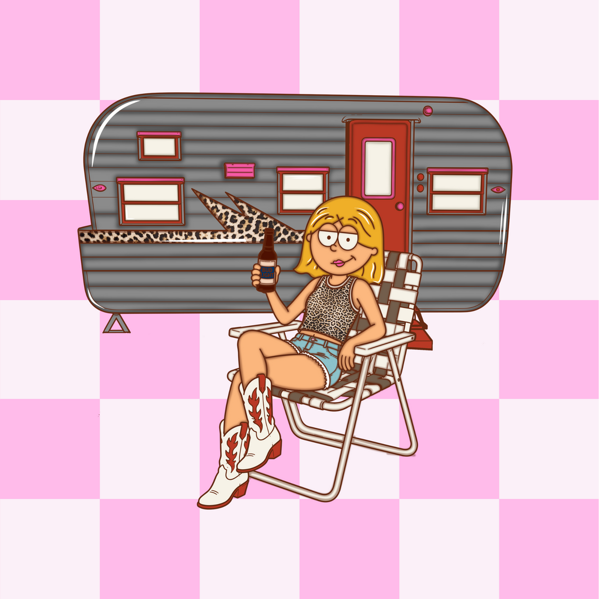 Trailer Park Princess Stickers