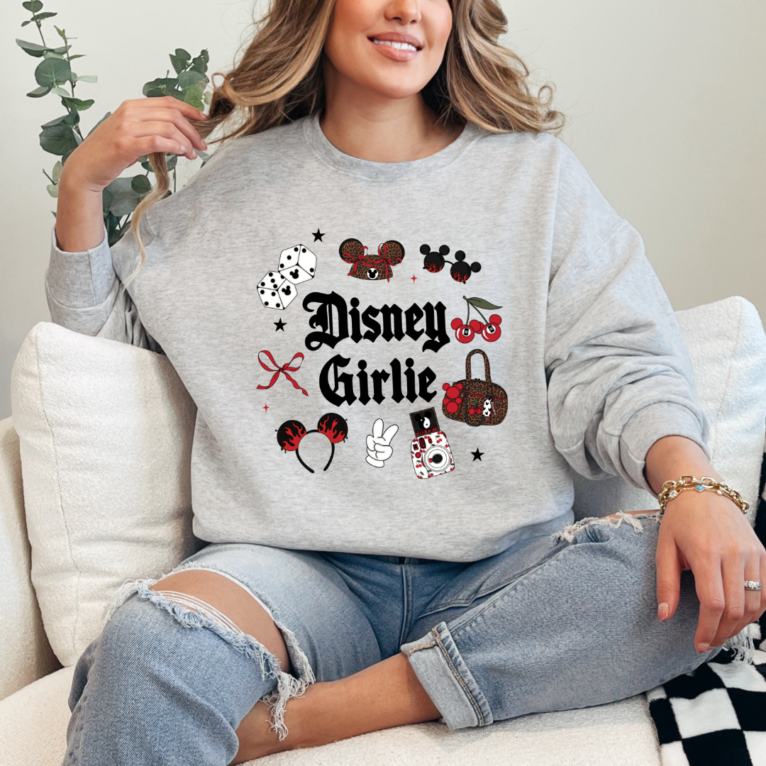 Disney Girlie Graphic Tee & Crewneck