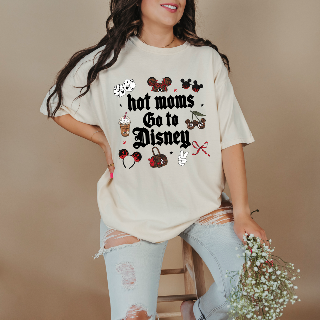 Hot moms Disney Graphic Tee & Crewneck