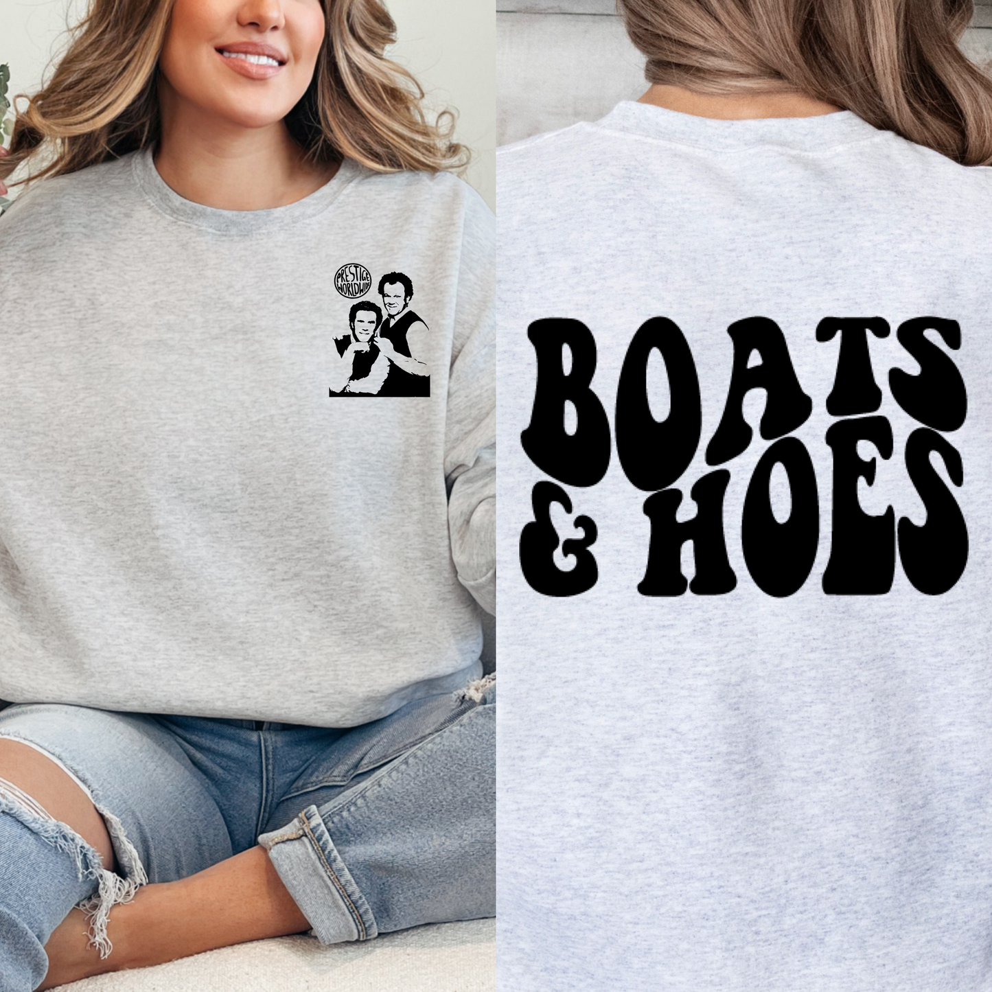 Step Brothers Boats & Hoes Crewneck & Hoodie