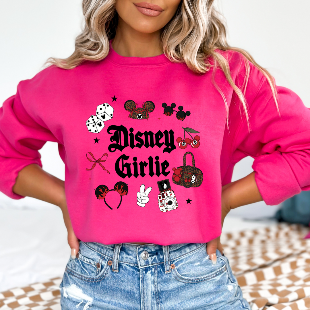 Disney Girlie Graphic Tee & Crewneck
